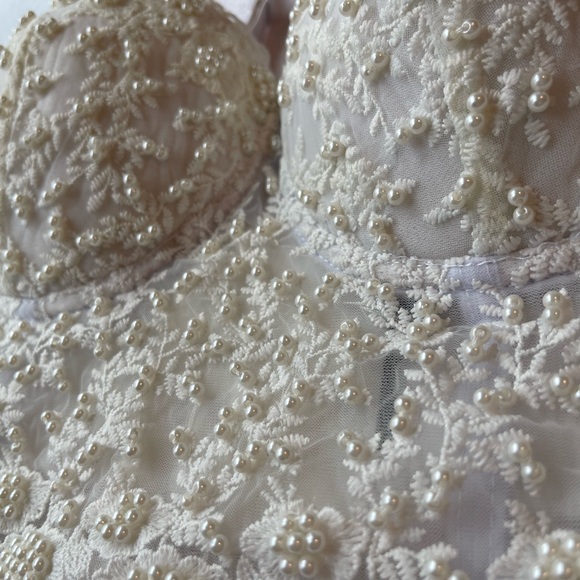 Pearl Bustier Top - Picture 3 of 4